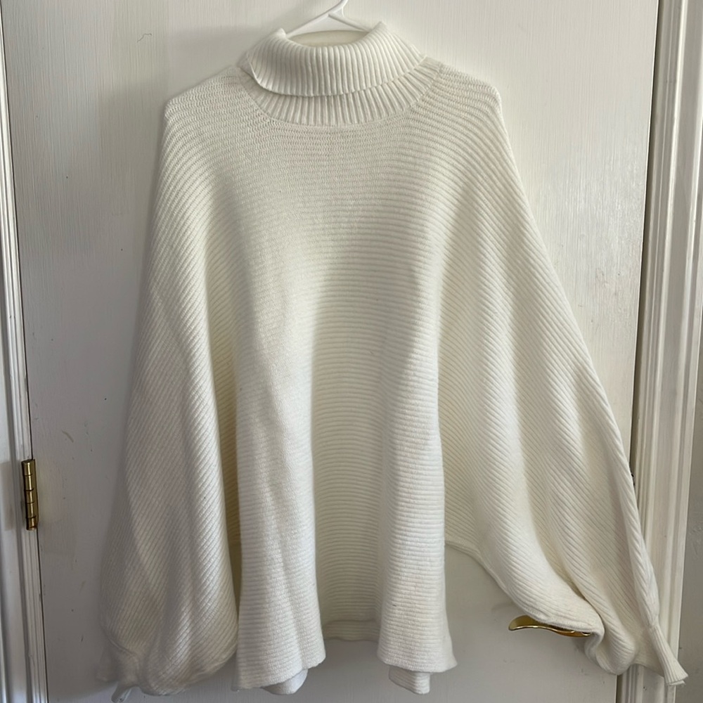 Pink Lily White Sweater
